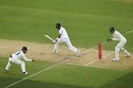 Virat Kohli played a patient knock during the first innings.